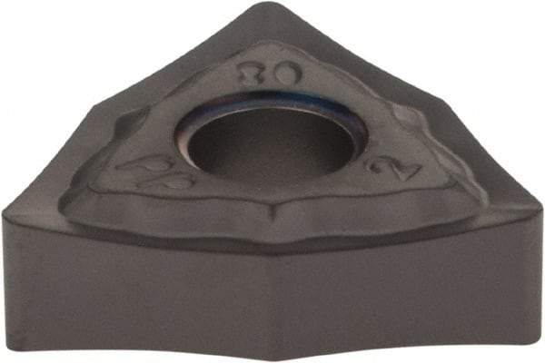 Iscar - WNMG432 PP Grade IC907 Carbide Turning Insert - 80° Trigon, 1/2" Inscr Circle, 3/16" Thick, 1/32" Corner Radius - Benchmark Tooling