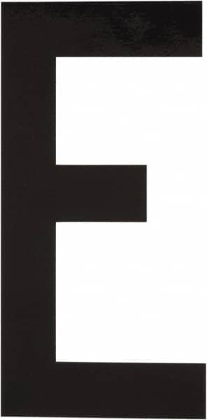 Made in USA - Letter Label - Legend: E, English, Black - Benchmark Tooling