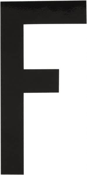 Made in USA - Letter Label - Legend: F, English, Black - Benchmark Tooling