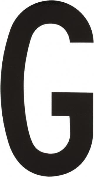 Made in USA - Letter Label - Legend: G, English, Black - Benchmark Tooling