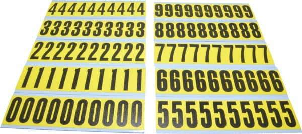 Made in USA - Letter Label - Legend: Combo Pack (Numbers), English - Benchmark Tooling