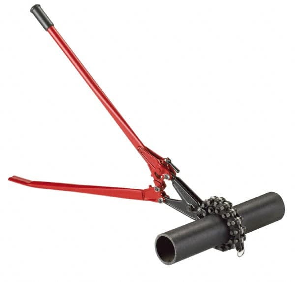 Ridgid - 1-1/2" to 6" Pipe Capacity, Pipe Cutter - Cuts Hub and No-Hub Soil Pipe, Cast Iron, Clay, Cement - Benchmark Tooling