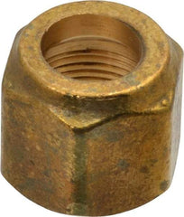 Cerro - 3/4" Tube OD, 45° Brass Flared Tube Refrigeration Nut - Compression Ends - Benchmark Tooling