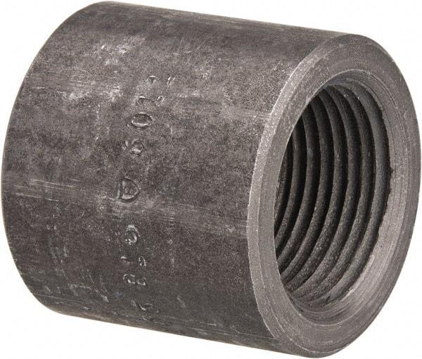 Made in USA - Size 1", Class 3,000, Forged Carbon Steel Black Pipe End Cap - 925 psi, Threaded End Connection - Benchmark Tooling