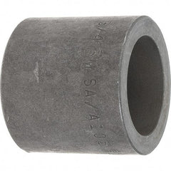 Made in USA - Size 3/4", Class 3,000, Forged Carbon Steel Black Pipe Coupling - 925 psi, Socket Weld End Connection - Benchmark Tooling