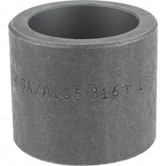 Made in USA - Size 1", Class 3,000, Forged Carbon Steel Black Pipe Coupling - 925 psi, Socket Weld End Connection - Benchmark Tooling
