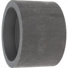 Made in USA - Size 2", Class 3,000, Forged Carbon Steel Black Pipe Coupling - 925 psi, Socket Weld End Connection - Benchmark Tooling