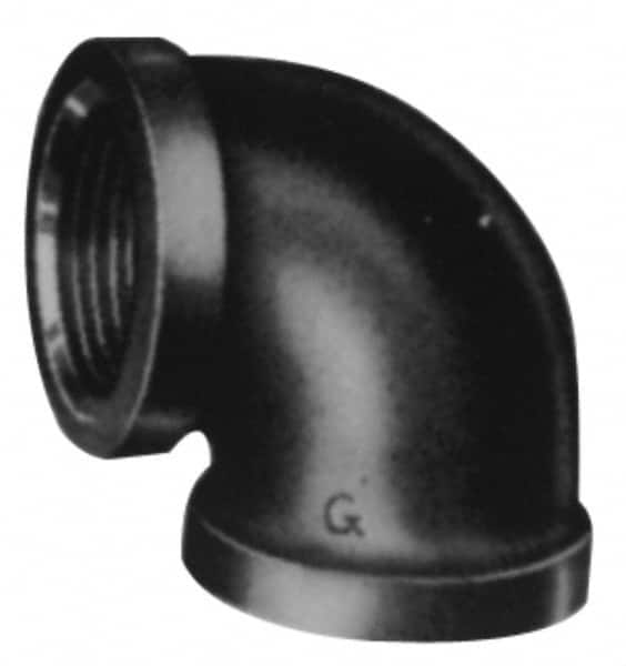 Made in USA - Black Pipe Fittings Type: 90 Degree Elbow Fitting Size: 3 (Inch) - Benchmark Tooling