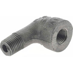 Black 90 ° Street Elbow: 1/4″, 300 psi, Threaded Malleable Iron, Black Finish, Class 300