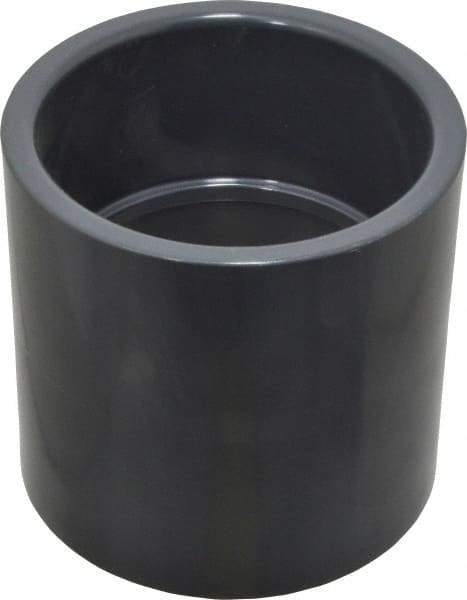 Value Collection - 3" PVC Plastic Pipe Coupling - Schedule 80, Slip x Slip End Connections - Benchmark Tooling
