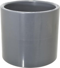 Value Collection - 4" PVC Plastic Pipe Coupling - Schedule 80, Slip x Slip End Connections - Benchmark Tooling