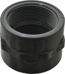 Value Collection - 2" PVC Plastic Pipe Coupling - Schedule 80, FIPT x FIPT End Connections - Benchmark Tooling