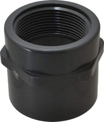 Value Collection - 2-1/2" PVC Plastic Pipe Female Adapter - Schedule 80, Slip x FIPT End Connections - Benchmark Tooling