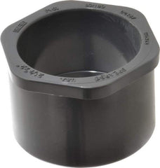 Value Collection - 2-1/2 x 2" PVC Plastic Pipe Bushing - Schedule 80, Spig x Slip End Connections - Benchmark Tooling