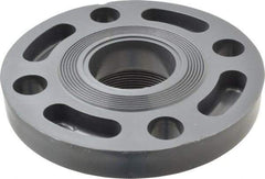 Value Collection - 2" PVC Plastic Pipe Flange (One Piece) - Schedule 80, FIPT End Connections - Benchmark Tooling