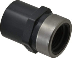 Value Collection - 1/2" PVC Plastic Pipe Reinforced Female Adapter - Slip x SR FIPT End Connections - Benchmark Tooling