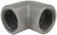 Value Collection - 1-1/2" CPVC Plastic Pipe 90° Elbow - Schedule 80, FIPT x FIPT End Connections - Benchmark Tooling