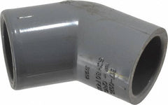 Value Collection - 3/4" CPVC Plastic Pipe 45° Elbow - Schedule 80, Slip x Slip End Connections - Benchmark Tooling