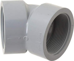 Value Collection - 2" CPVC Plastic Pipe 45° Elbow - Schedule 80, FIPT x FIPT End Connections - Benchmark Tooling