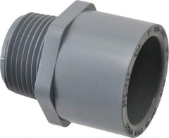 Value Collection - 1" CPVC Plastic Pipe Male Adapter - Schedule 80, MIPT x Slip End Connections - Benchmark Tooling