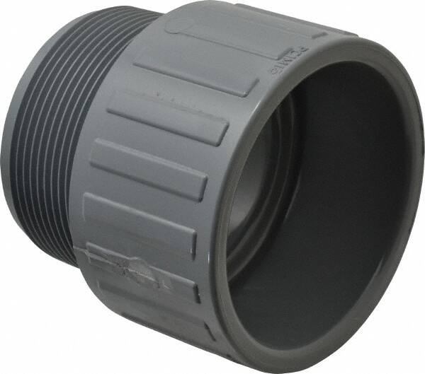 Value Collection - 3" CPVC Plastic Pipe Male Adapter - Schedule 80, MIPT x Slip End Connections - Benchmark Tooling