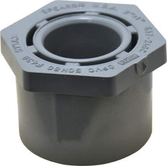 Value Collection - 2 x 1" CPVC Plastic Pipe Bushing - Schedule 80, Spig x Slip End Connections - Benchmark Tooling