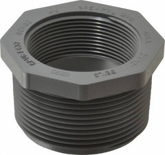 Value Collection - 2-1/2 x 2" CPVC Plastic Pipe Bushing - Schedule 80, MIPT x FIPT End Connections - Benchmark Tooling