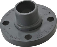 Value Collection - 2" CPVC Plastic Pipe Flange (Two Piece) - Schedule 80, Spig End Connections - Benchmark Tooling