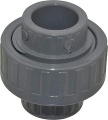 Value Collection - 3/4" CPVC Plastic Pipe Union with EPDM O-Ring - Schedule 80, Slip x Slip End Connections - Benchmark Tooling