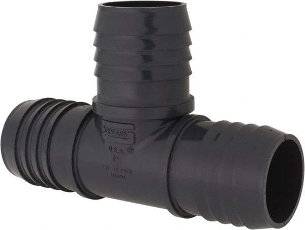 Value Collection - 2" Barb, Multiple Barbed Tube Insert Tee - PVC, Male - Benchmark Tooling