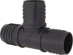 Value Collection - 2" Barb, Multiple Barbed Tube Insert Tee - PVC, Male - Benchmark Tooling