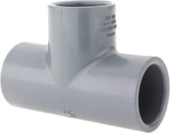 Value Collection - 1" CPVC Plastic Pipe Tee - Schedule 80, Slip x Slip x Slip End Connections - Benchmark Tooling