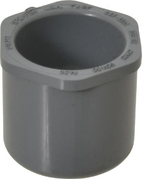 Value Collection - 1 x 3/4" CPVC Plastic Pipe Bushing - Schedule 80, Spig x Slip End Connections - Benchmark Tooling