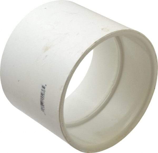 B&K Mueller - 4", PVC Drain, Waste & Vent Pipe Coupling - Hub x Hub - Benchmark Tooling
