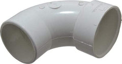 B&K Mueller - 3", PVC Drain, Waste & Vent Pipe 90 Street Elbow - Spig x Hub - Benchmark Tooling
