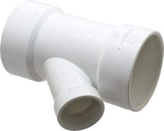 B&K Mueller - 3 x 3 x 1-1/2", PVC Drain, Waste & Vent Pipe 45 Wye - Hub x Hub x Hub - Benchmark Tooling