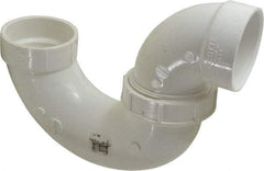 B&K Mueller - 2", PVC Drain, Waste & Vent Pipe P Trap with Union - Hub x Hub - Benchmark Tooling