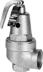 Conbraco - 2" Inlet, 2-1/2" Outlet, ASME Section IV Safety Relief Valve - 30 Max psi, Bronze, 6,091,000 BTUs - Benchmark Tooling