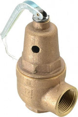 Conbraco - 3/4" Inlet, 1" Outlet, ASME Section IV Safety Relief Valve - 30 Max psi, Bronze, 970,000 BTUs - Benchmark Tooling
