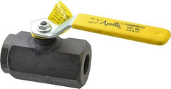 Apollo - 3/4" Pipe, Full Port, Carbon Steel Standard Ball Valve - 2 Piece, Inline - One Way Flow, FNPT x FNPT Ends, Lever Handle, 3,000 WOG - Benchmark Tooling