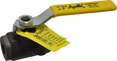 Apollo - 1/4" Pipe, Standard Port, Carbon Steel Standard Ball Valve - 2 Piece, Inline - One Way Flow, FNPT x FNPT Ends, Lever Handle, 2,000 WOG, 150 WSP - Benchmark Tooling