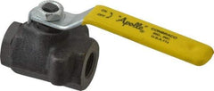 Apollo - 3/8" Pipe, Standard Port, Carbon Steel Standard Ball Valve - 2 Piece, Inline - One Way Flow, FNPT x FNPT Ends, Lever Handle, 2,000 WOG, 150 WSP - Benchmark Tooling
