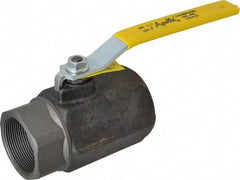 Apollo - 2" Pipe, Standard Port, Carbon Steel Standard Ball Valve - 2 Piece, Inline - One Way Flow, FNPT x FNPT Ends, Lever Handle, 1,500 WOG, 150 WSP - Benchmark Tooling