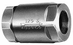 Conbraco - 3" Bronze Check Valve - Inline, FNPT x FNPT - Benchmark Tooling