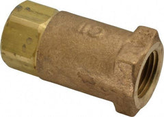 Conbraco - 1/2" Bronze Check Valve - Inline, FNPT x FNPT - Benchmark Tooling