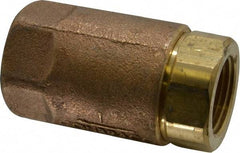 Conbraco - 1" Bronze Check Valve - Inline, FNPT x FNPT - Benchmark Tooling