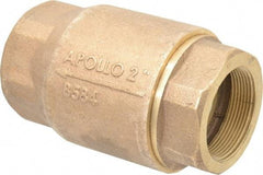 Conbraco - 2" Bronze Check Valve - Inline, FNPT x FNPT - Benchmark Tooling