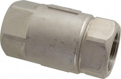 Conbraco - 1-1/4" Stainless Steel Check Valve - Inline, FNPT x FNPT - Benchmark Tooling