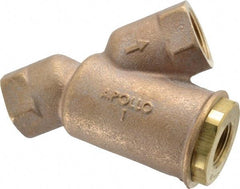 Conbraco - 1" Pipe, FNPT Ends, Cast Bronze Y-Strainer - 400 psi WOG Rating - Benchmark Tooling