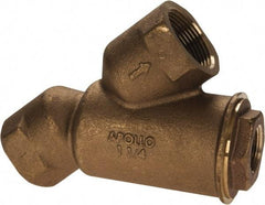 Conbraco - 1-1/4" Pipe, FNPT Ends, Cast Bronze Y-Strainer - 400 psi WOG Rating - Benchmark Tooling